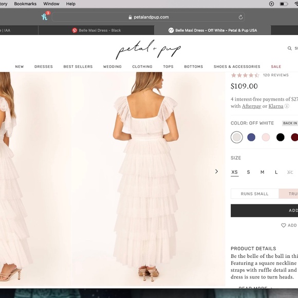 Petal and pup belle dress - Picture 2 of 2